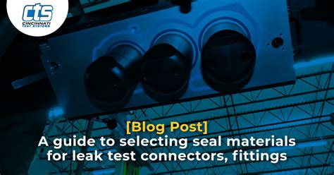 cincinnati leak test seals|cincinnati leak testing fittings.